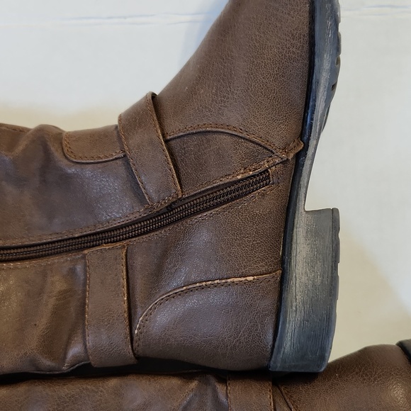 Baretraps Calf Length Boots Brown Man made Leather - 7.5 - Picture 7 of 14